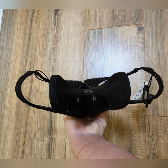 Zara SLINGBACK FABRIC HEELS, US 8 - Picture 10 of 16